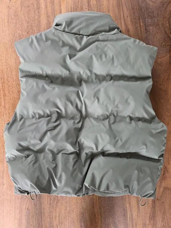 Tussen Particulieren - Zara Technische Waterafstotende bodywarmer kaki M 2/3