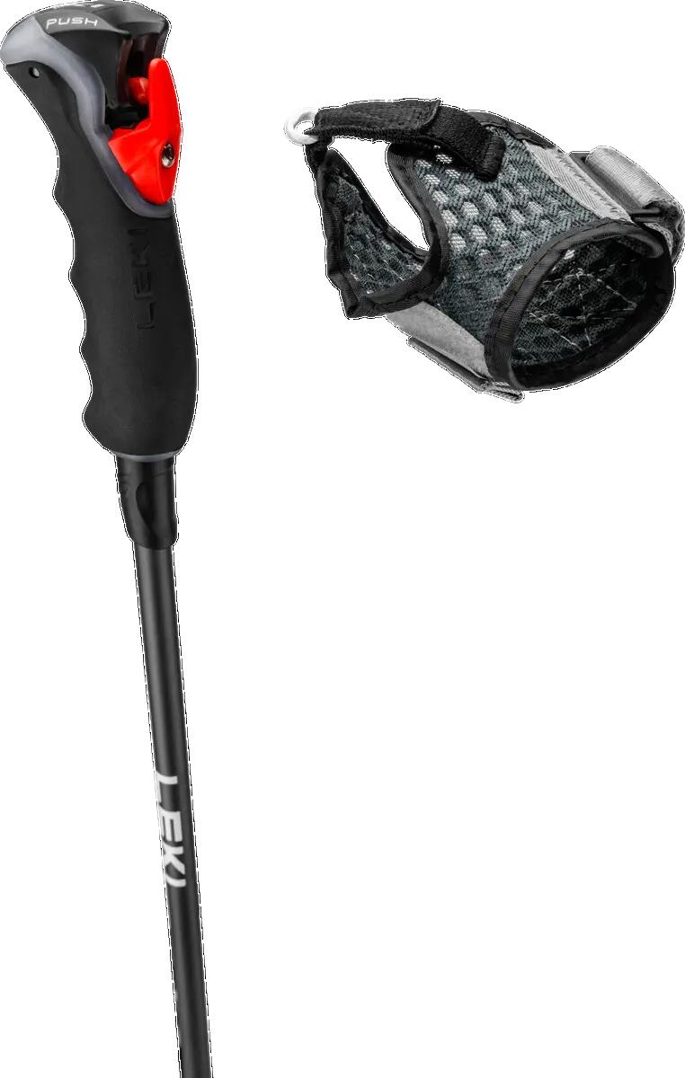 LEKI Carbon 12 3D skistokken zwart/antraciet/geel 4/7