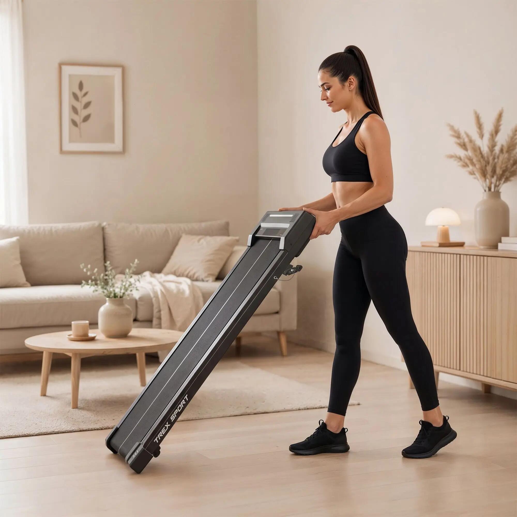 Walking pad elettrico PACLITE TX-250WP fino a 6 km/h per casa 7/7