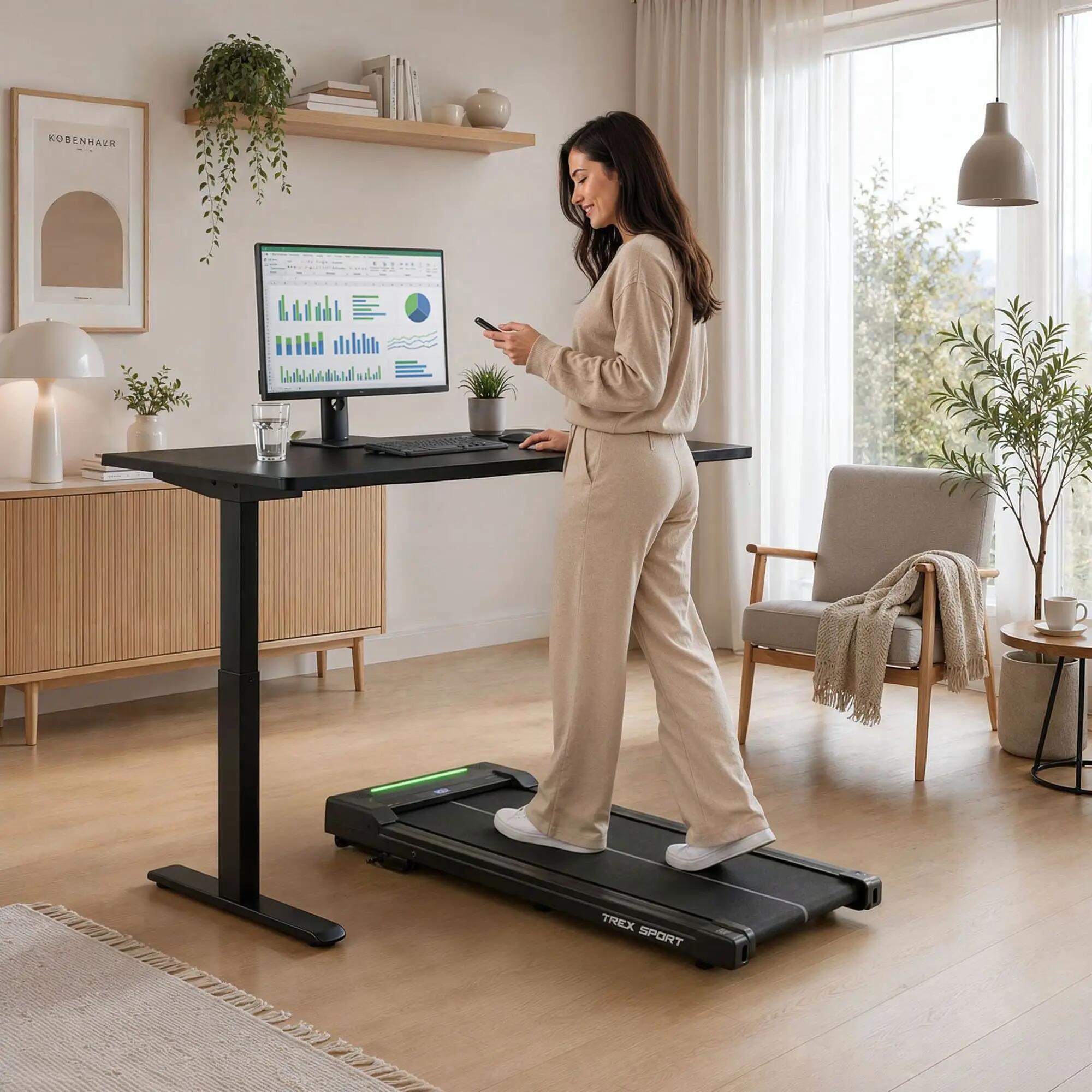 Walking pad elettrico PACLITE TX-250WP fino a 6 km/h per casa 3/7