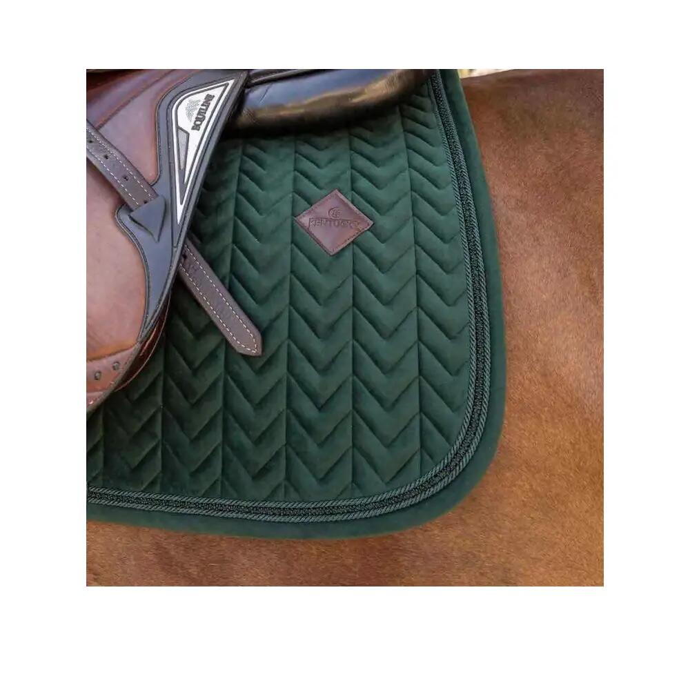 Mata do skoków dla koni Kentucky Horsewear Velvet Mini Pearls Show 2/5