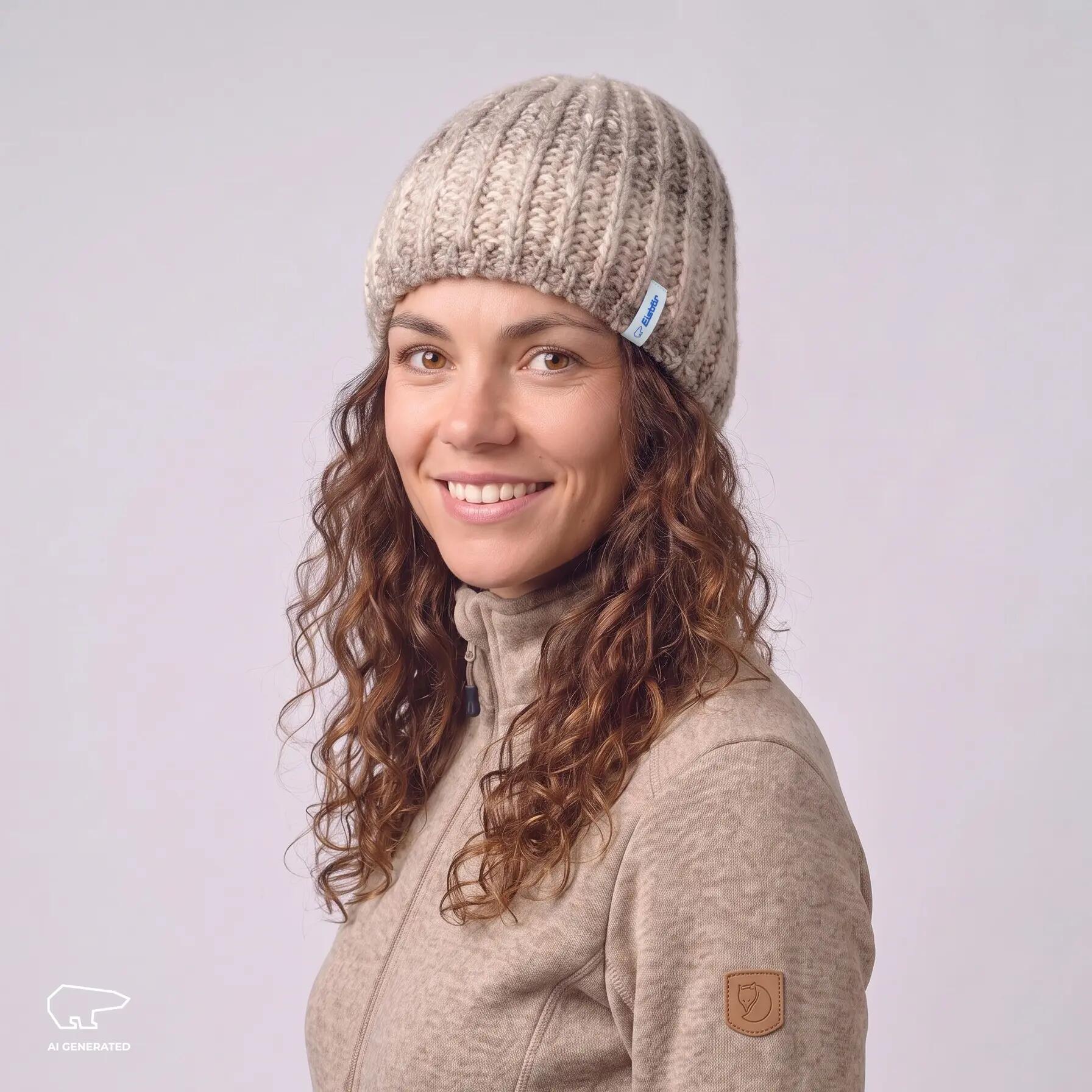 Eisbär Strickmütze aus Bio-Baumwolle für Damen 7/7