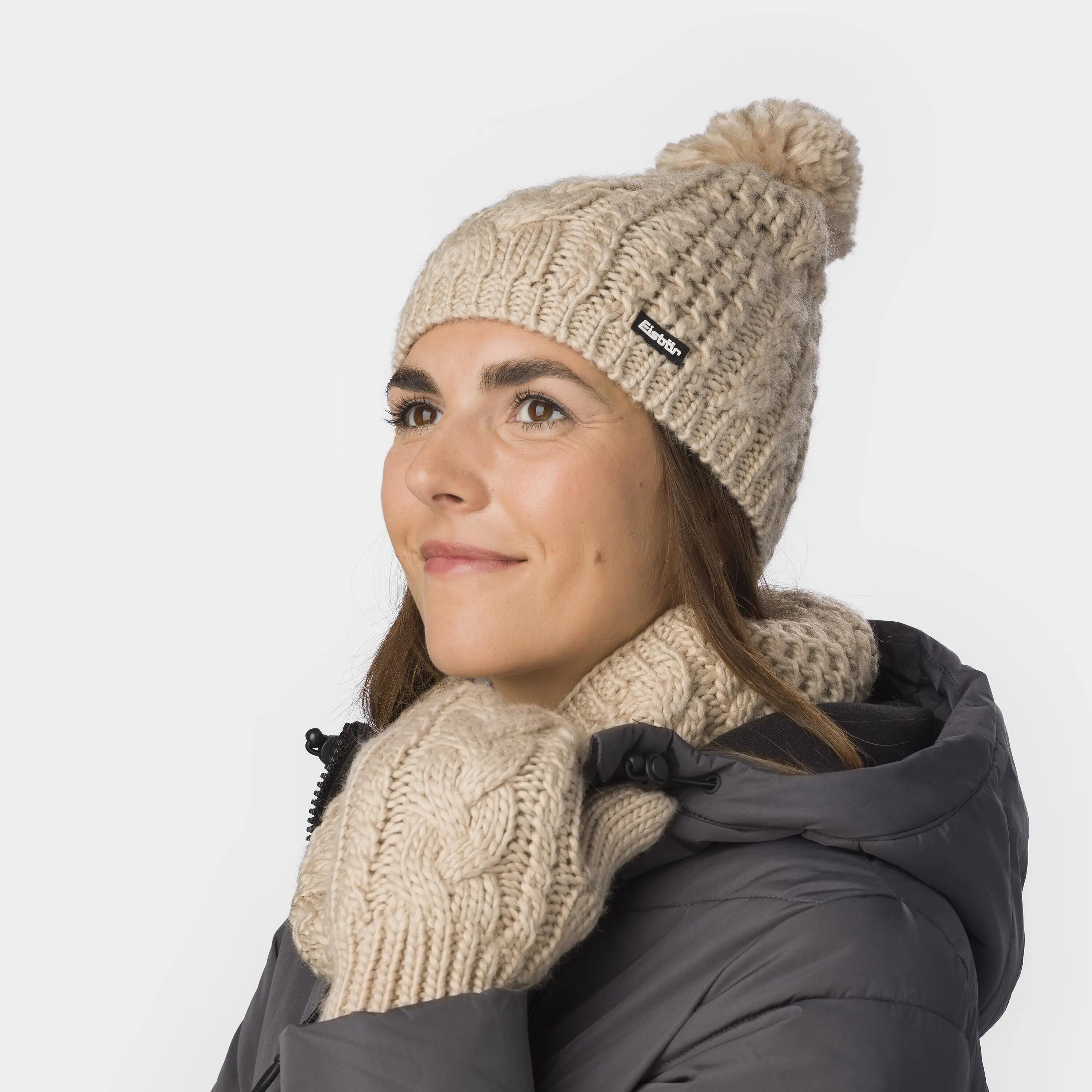 Damen Outdoor Bommelmütze atmungsaktiv, klimaregulierend, Afra Pompon 6/6