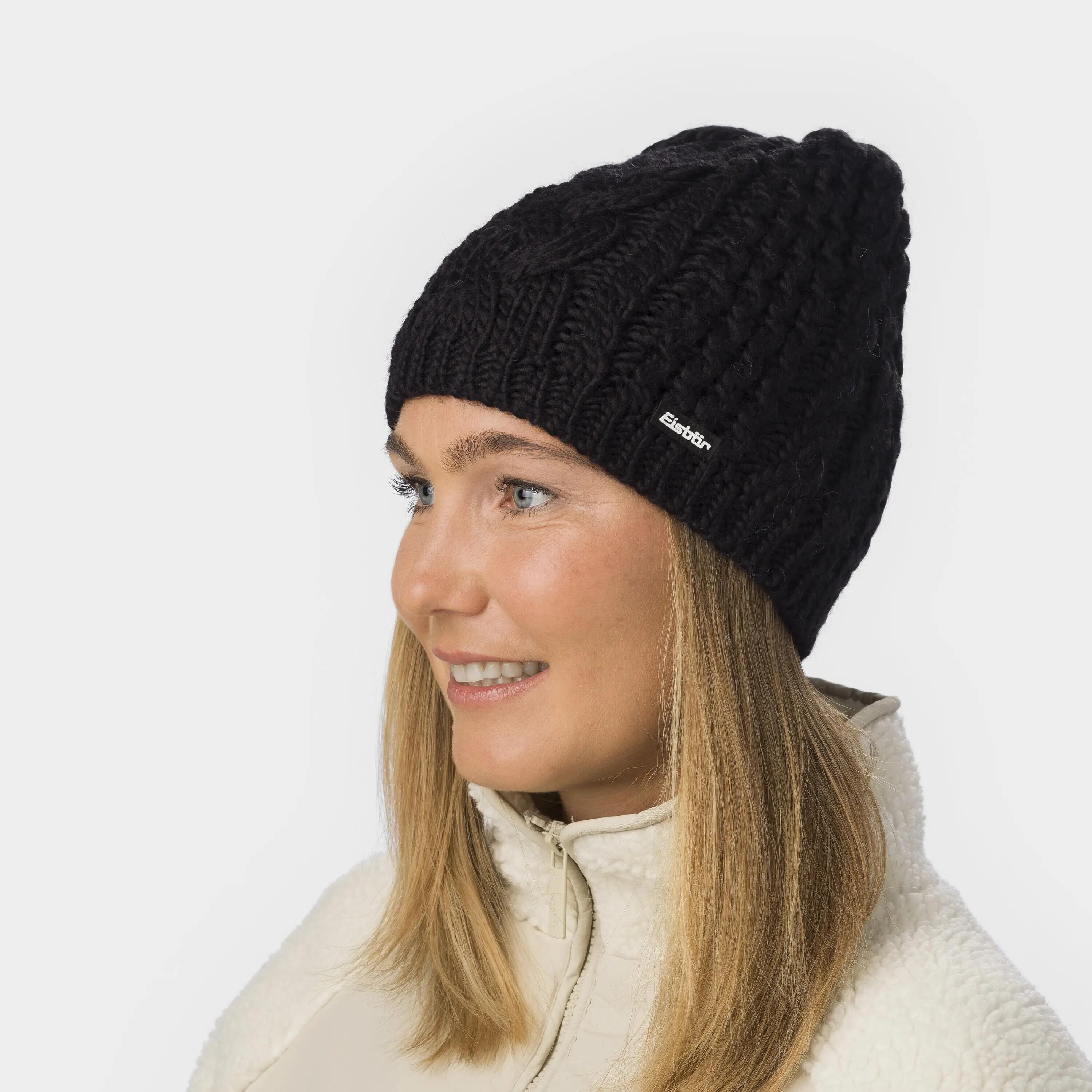 Damen Outdoor Strickmütze atmungsaktiv, klimaregulierend, geruchsarm, Afra 7/7