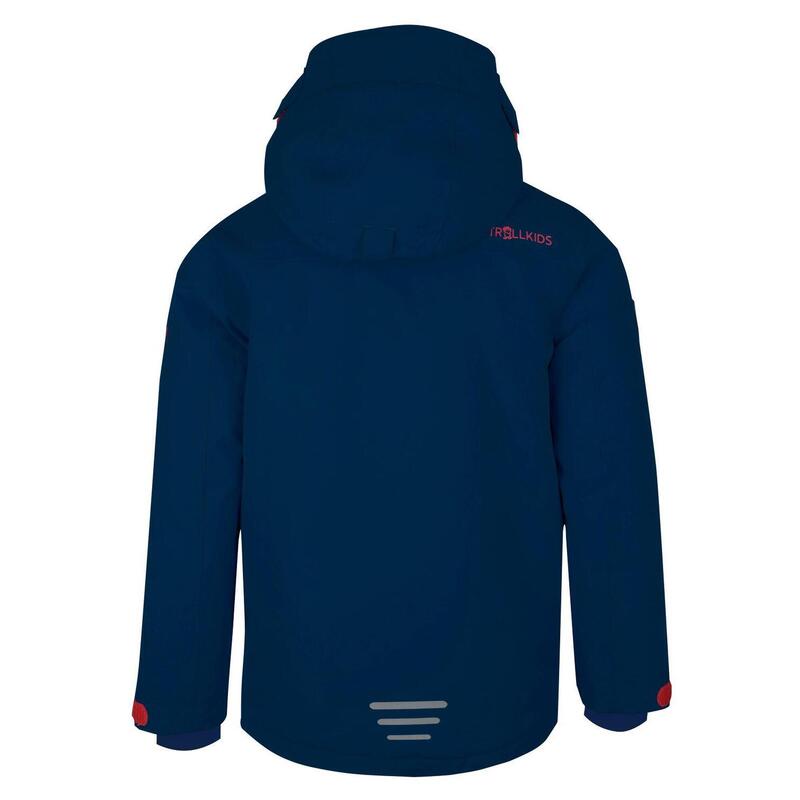 Veste de ski enfants Holmenkollen PRO imperméable bleu marine / rouge