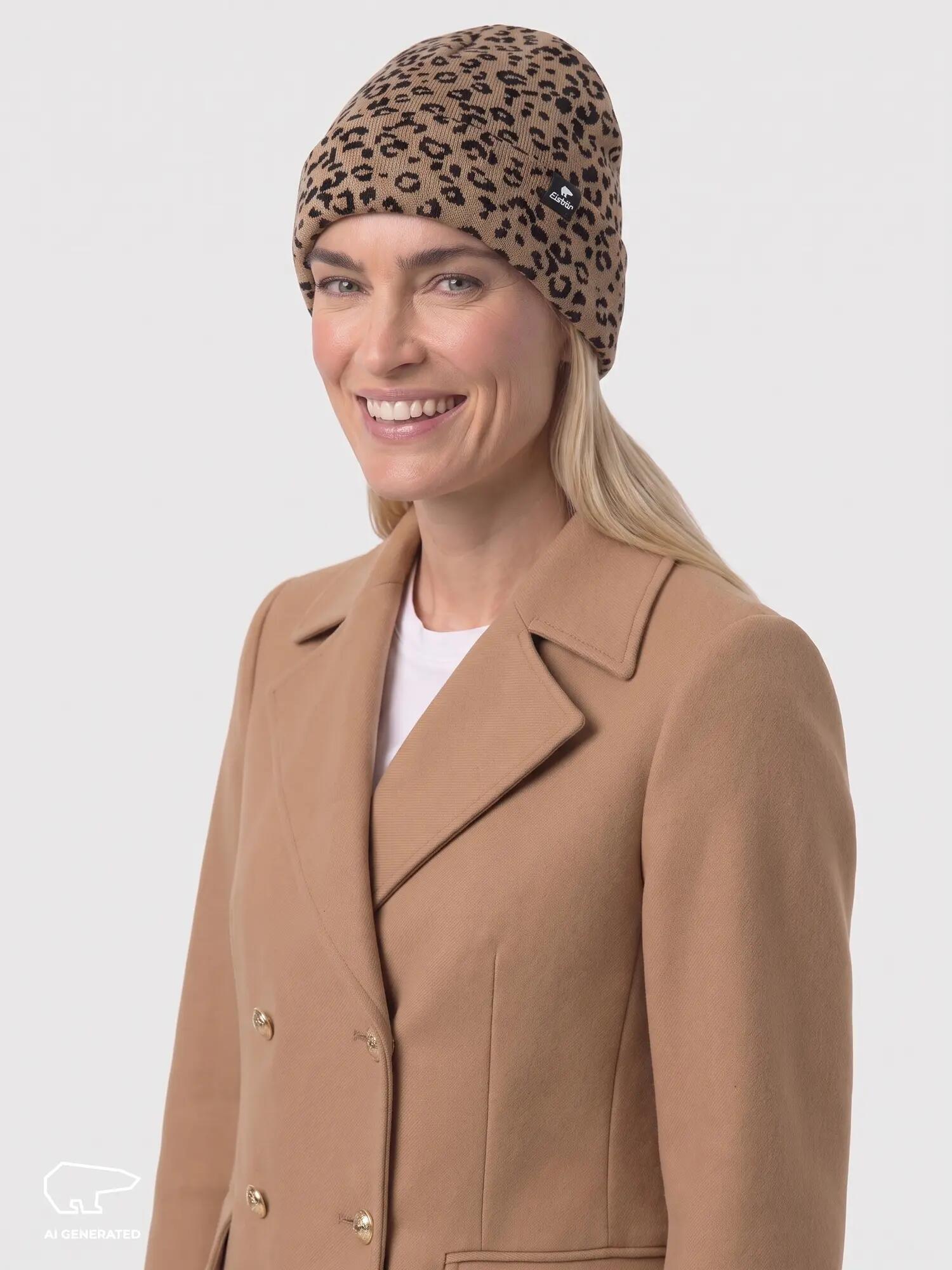 Muts Banto Beanie Dames gebreide muts zacht comfortabel Merino 4/7