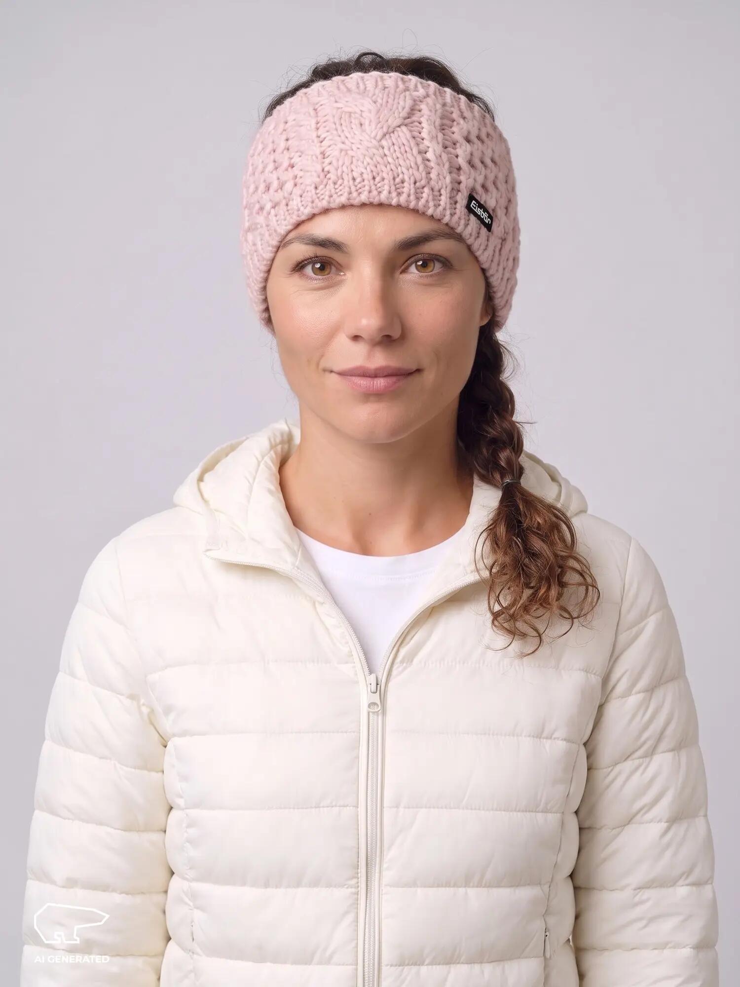 Bandeau ?Afra Bandeau pour femmes Bandeau en polaire chaud Merino 4/7