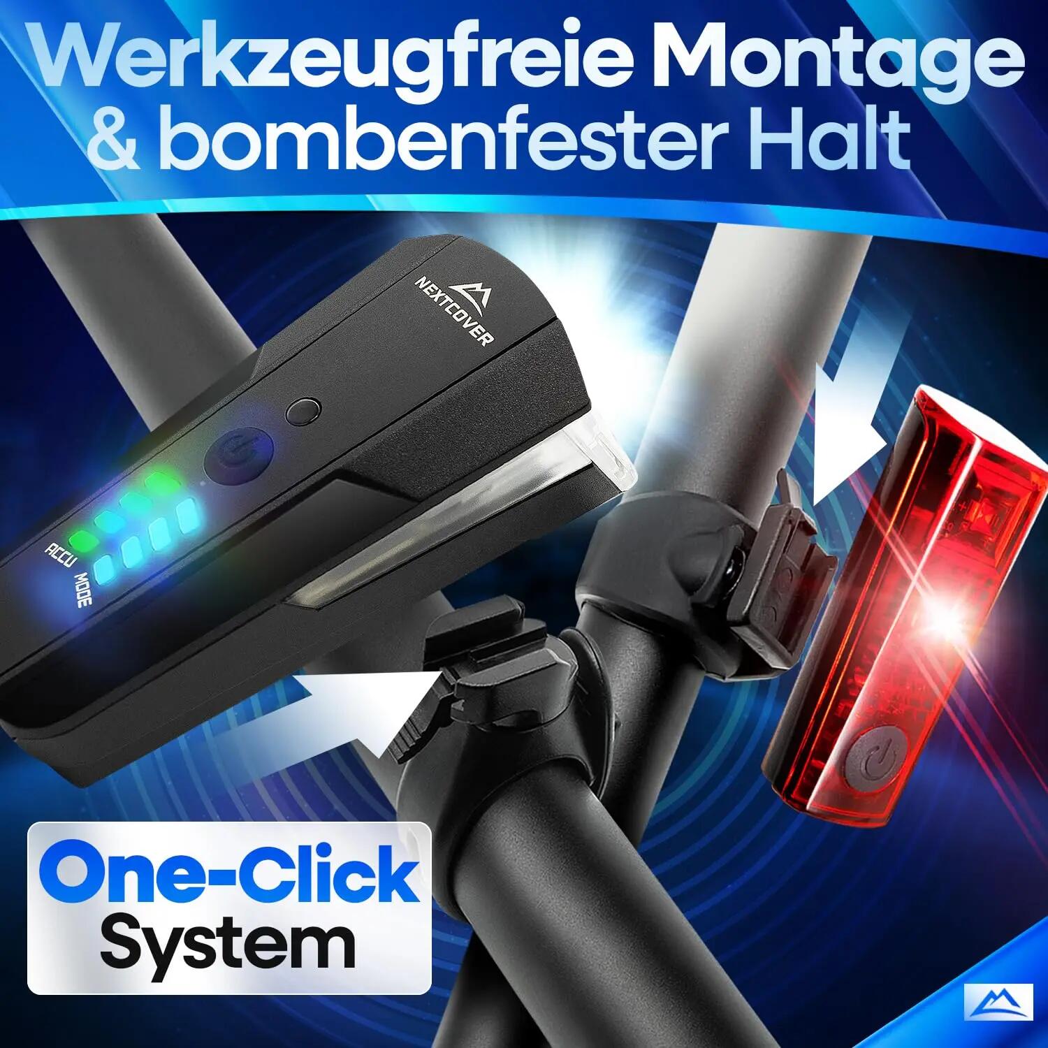 Fahrradlicht Set 7/9