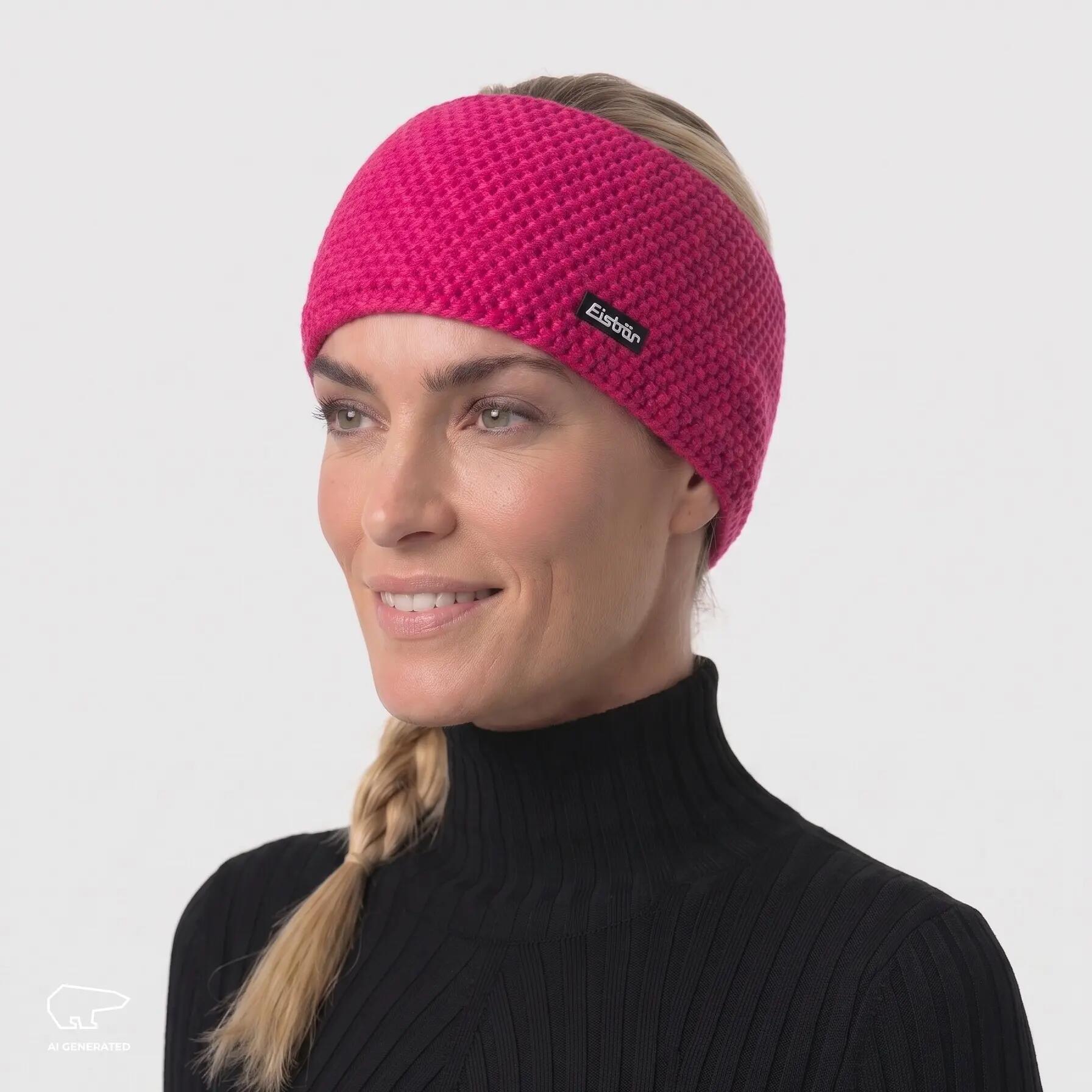 Jamie Headband for women and men - fleece hair band, breathable Merino 6/7