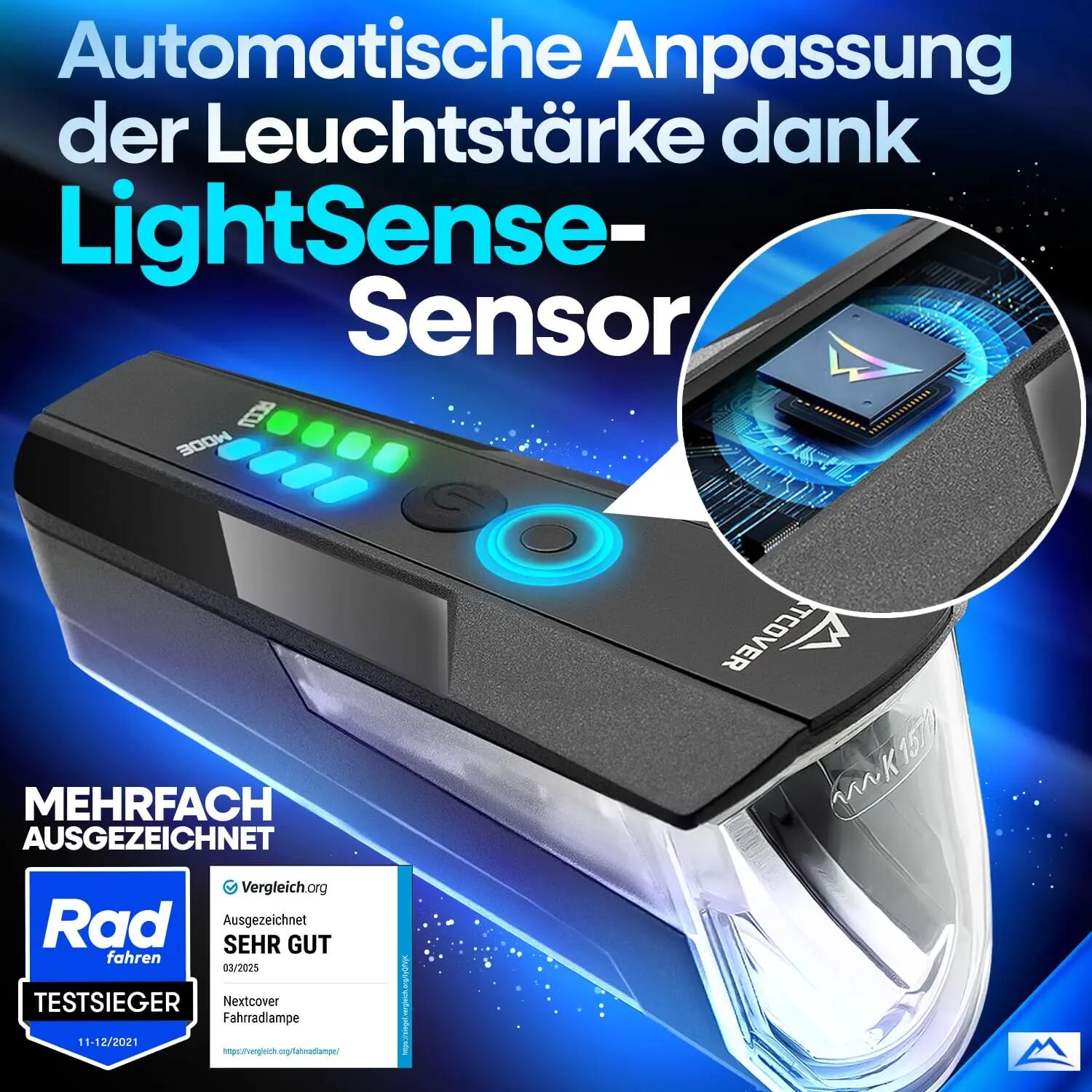 Fahrradlicht Set 2/9
