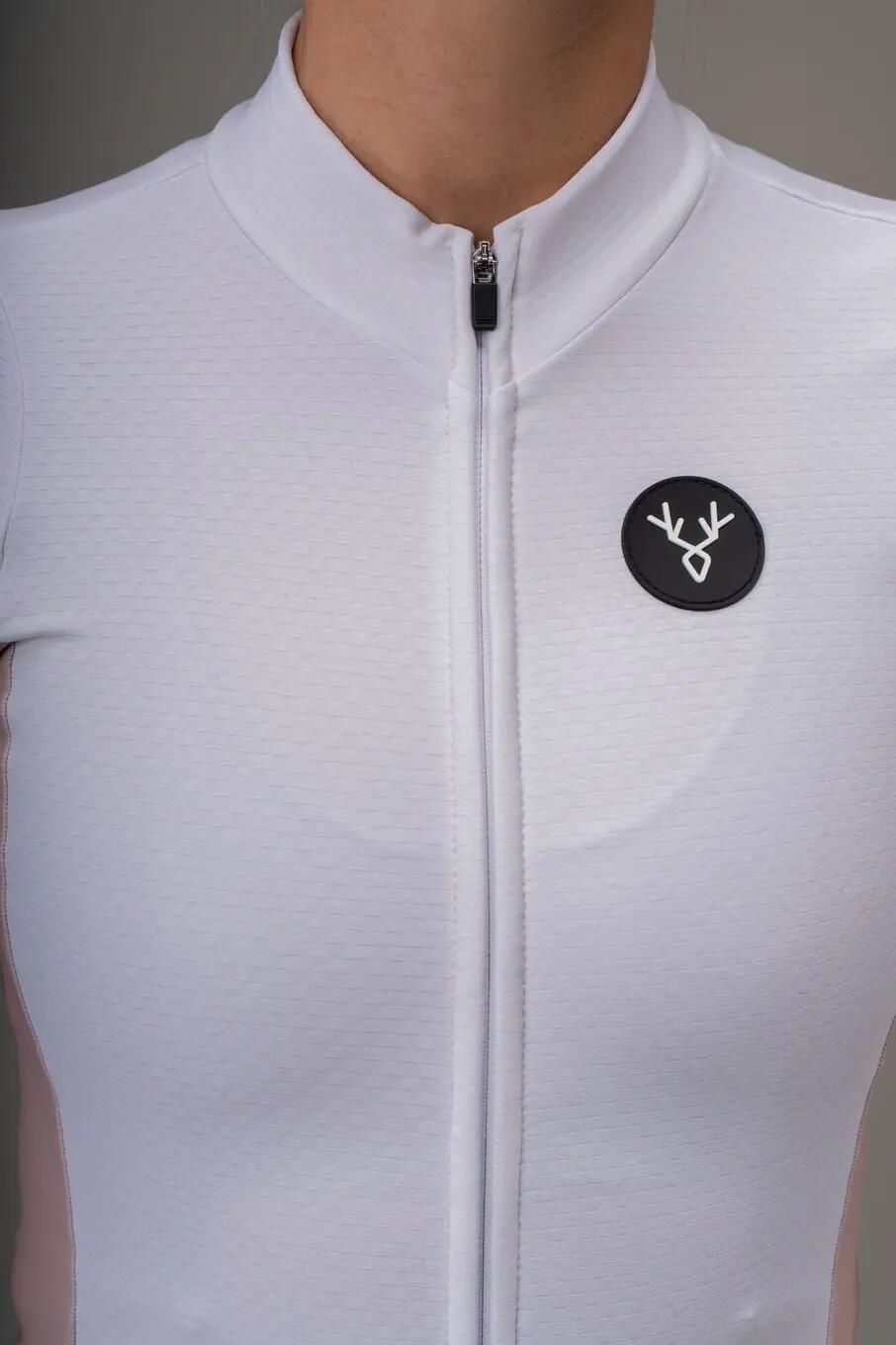 LeBram Race Women's Long Sleeve Jersey Thermal Beige 3/6
