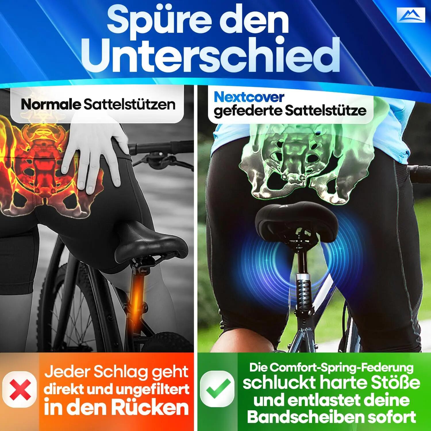 Sattelstütze gefedert - Das Original - mit Comfort-Spring Technologie 3/10