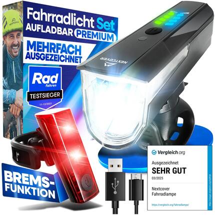 Fahrradlicht Set Pro