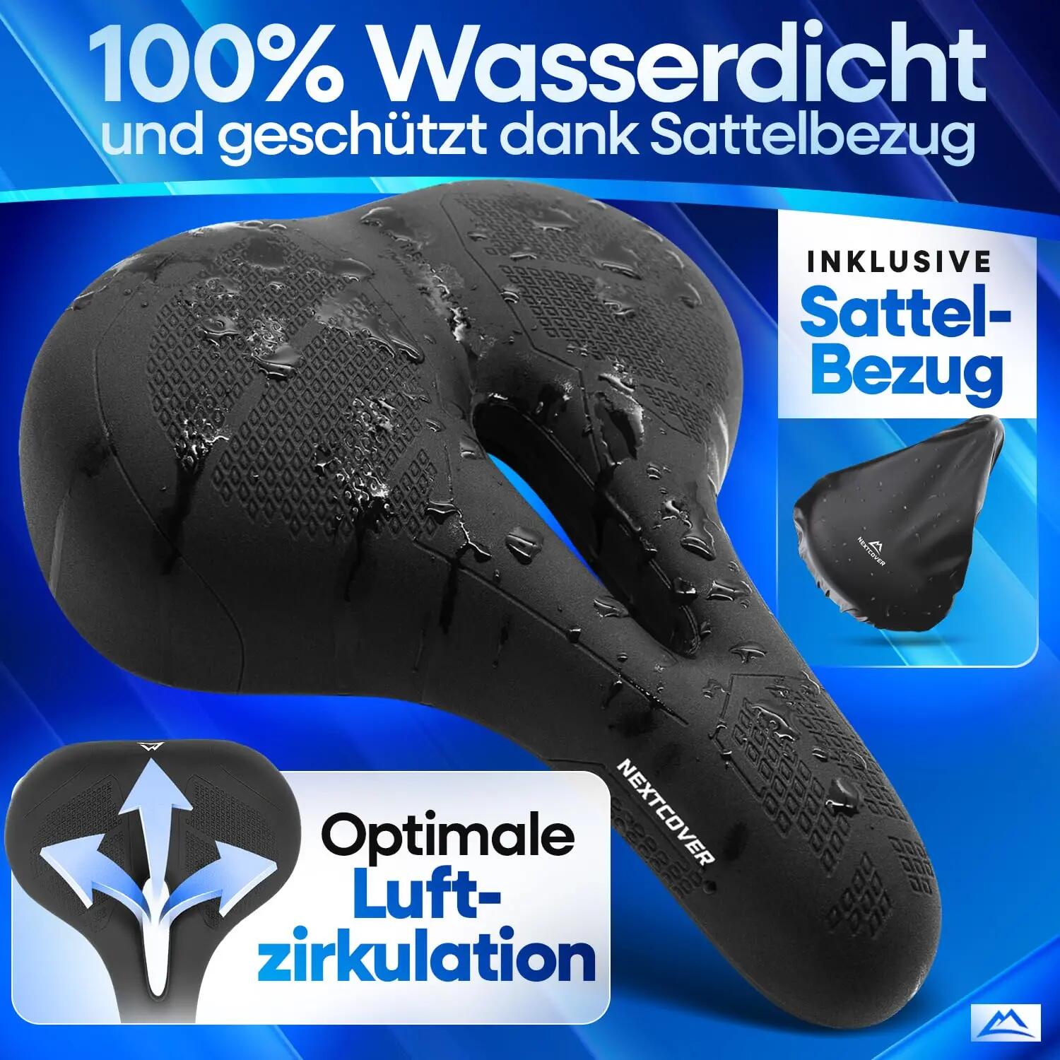 ComfortOne Fahrradsattel City - Das Original 5/8