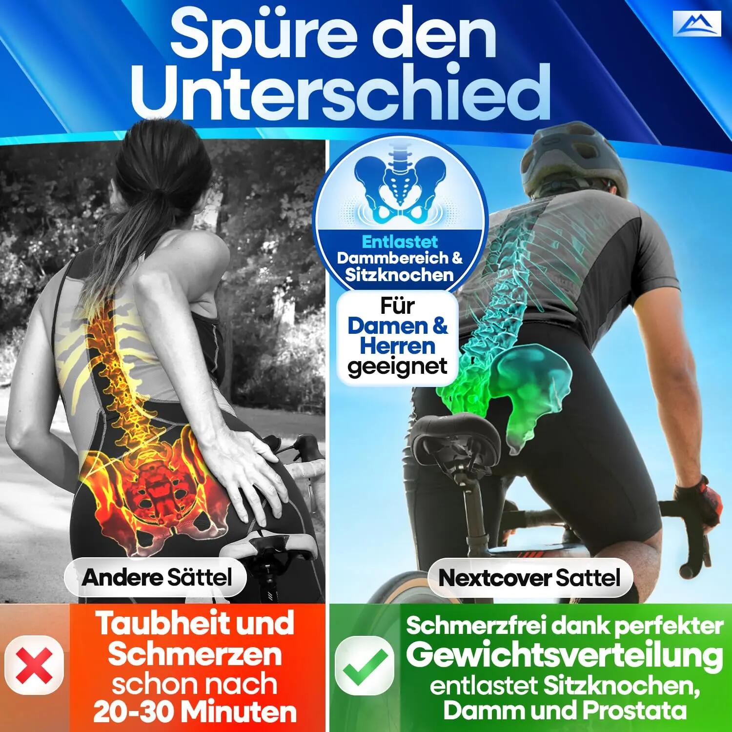 ComfortOne Fahrradsattel MTB - Das Original 4/8