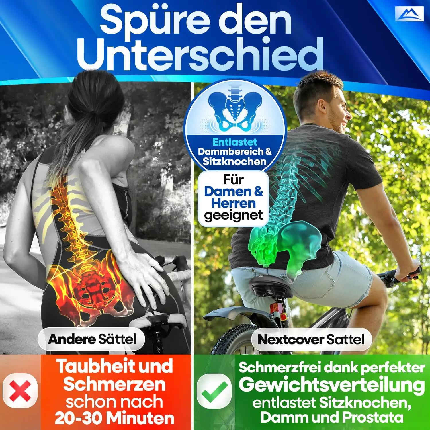 ComfortOne Fahrradsattel City - Das Original 4/8