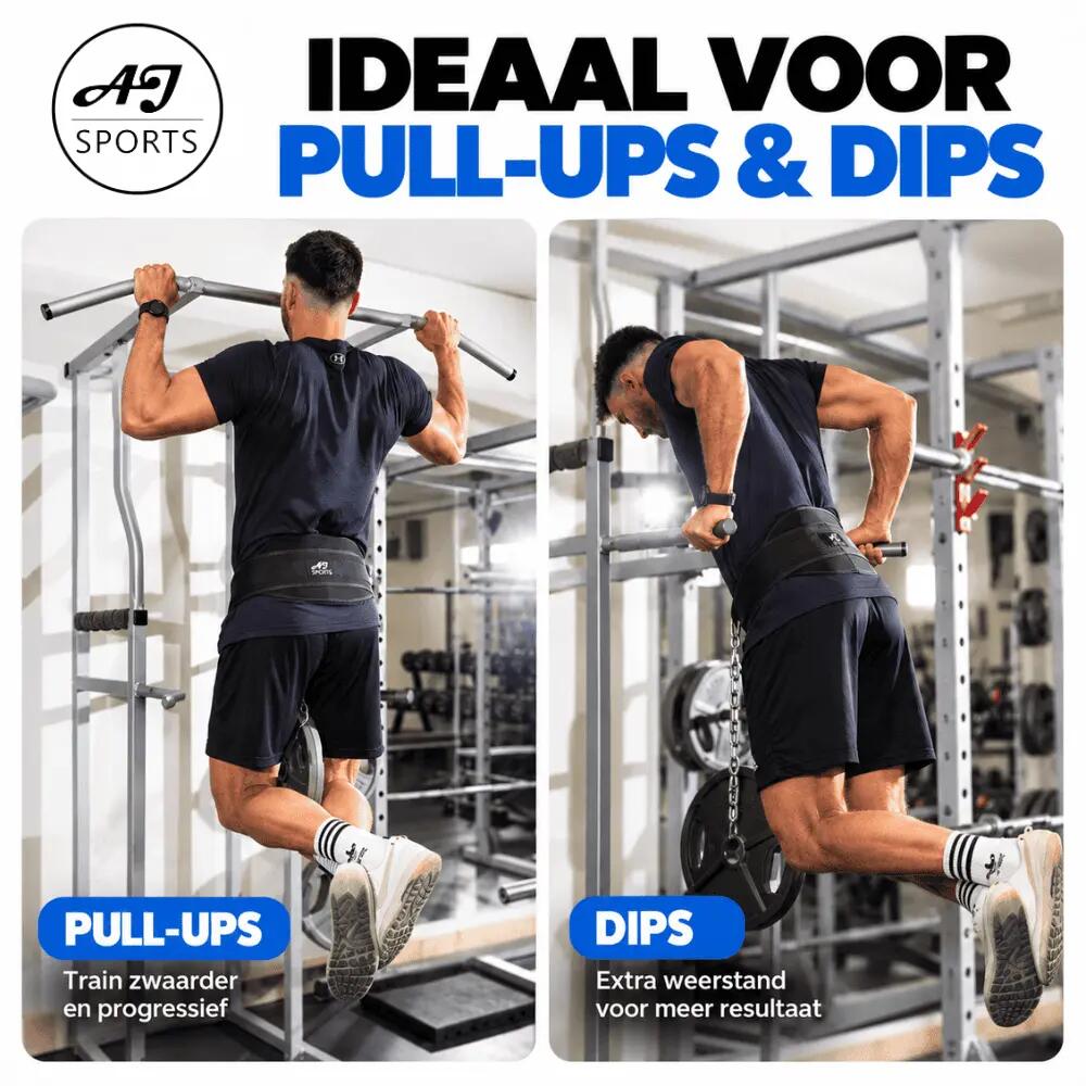 Dip belt - Weight belt - Incl. ketting 4/7