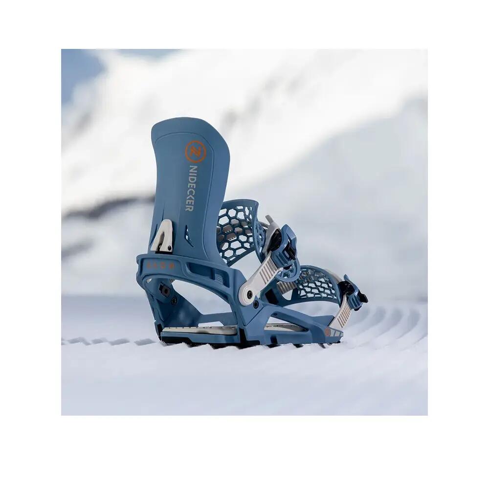 Fixazioni per snowboard Nidecker Kaon Blu ardesia 9/10