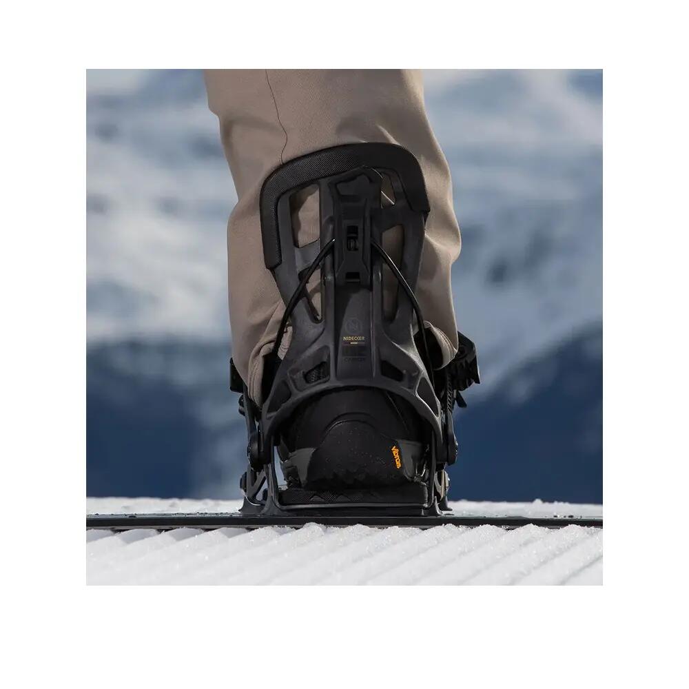 Snowboardbindungen Nidecker NX2-Carbon Silber 9/9