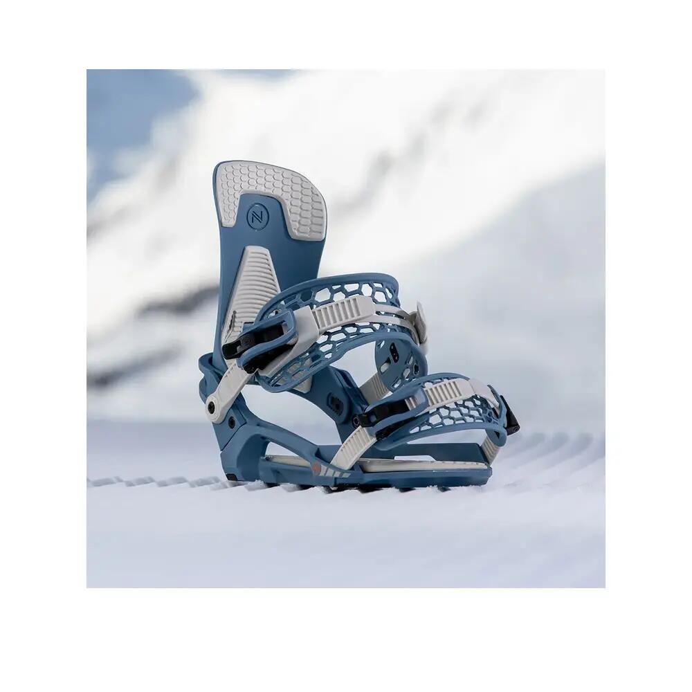 Fixazioni per snowboard Nidecker Kaon Blu ardesia 10/10