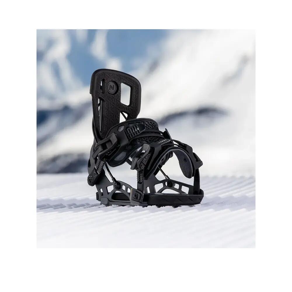 Snowboardbindungen Nidecker NX2-Carbon Silber 8/9