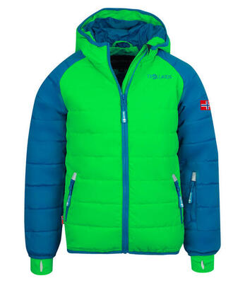 Kinder Winterjacke Hafjell XT Mitternachtsblau / Hellgrün