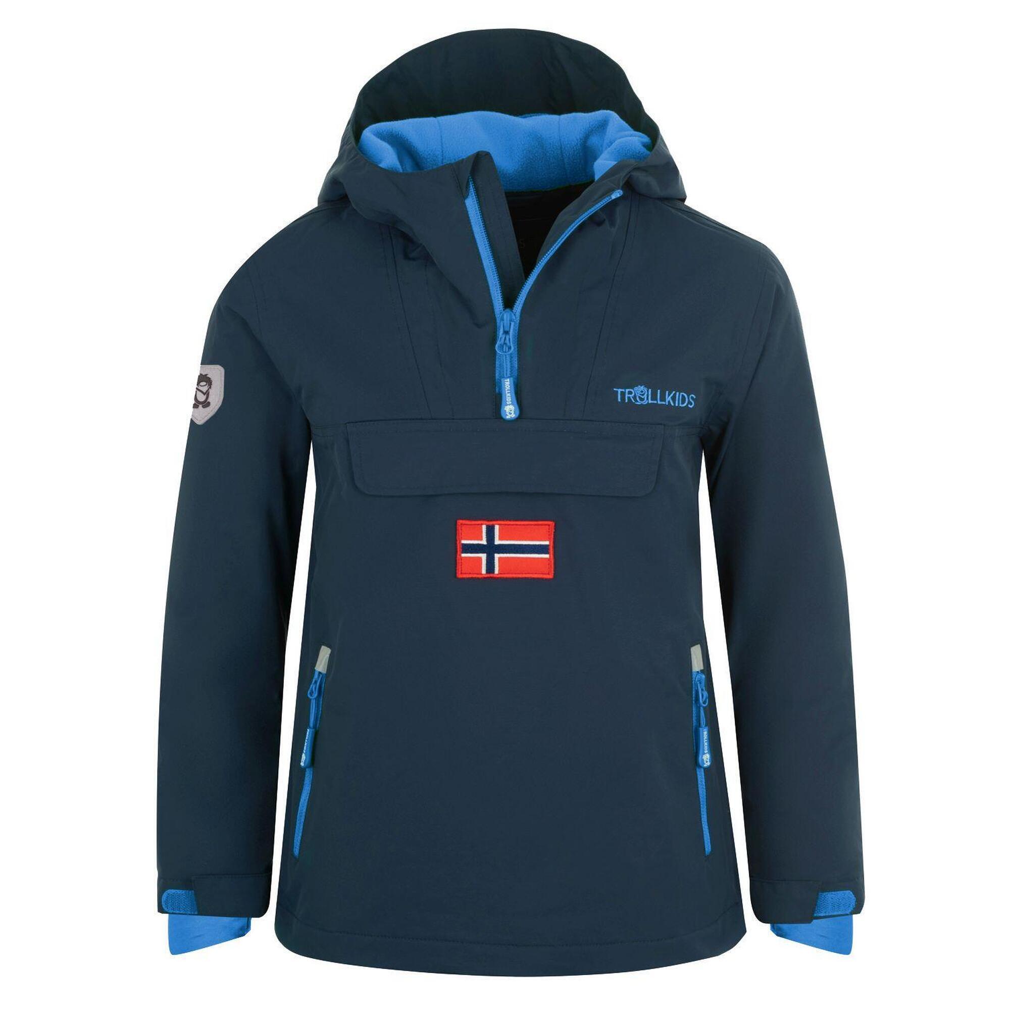 KIRKENES parka bambino mackintosh blu navy/blu medio