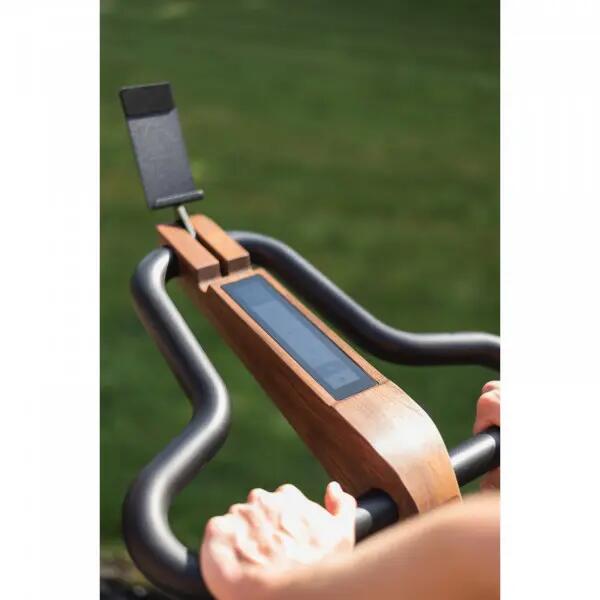 Hometrainer - Thuisfitness - NOHRD Bike V2 - Houten, compact - Eiken Vintage 8/10