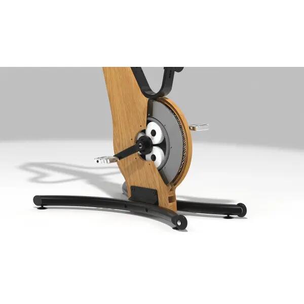 Fietsergometer - Thuisfitness - NOHRD Bike Eiken Vintage - Eiken 10/10