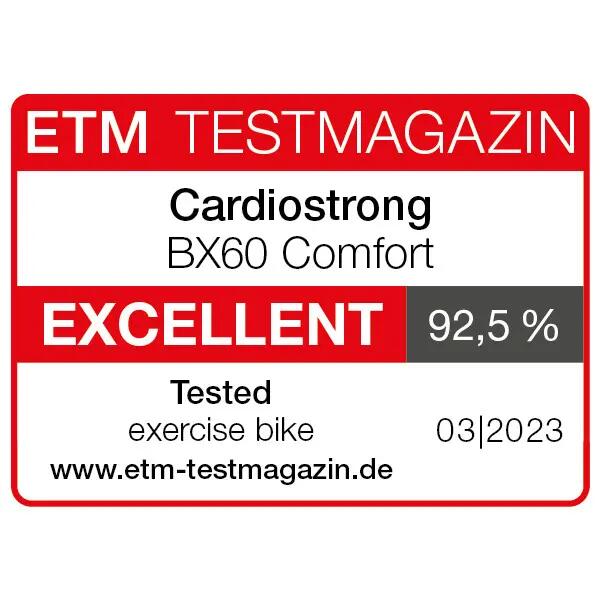 Hometrainer - Cardiotraining - cardiostrong BX60 Comfort - Lage instap 5/9