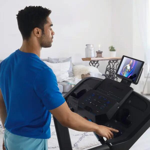 Tapis de course Horizon 5.0 AT pliable 2,5 CV, Bluetooth & 6 programmes 8/8