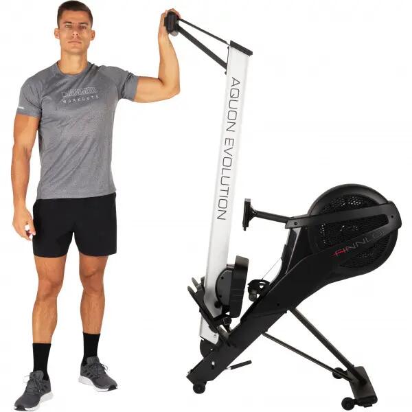 Roeitrainer - Cardio - Opklapbaar - Finnlo Aquon Evolution 10/10