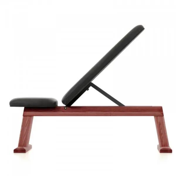 Halterbank - Krachttraining - NOHRD WeightBench - Verstelbaar - Shadow kunstleer 9/10
