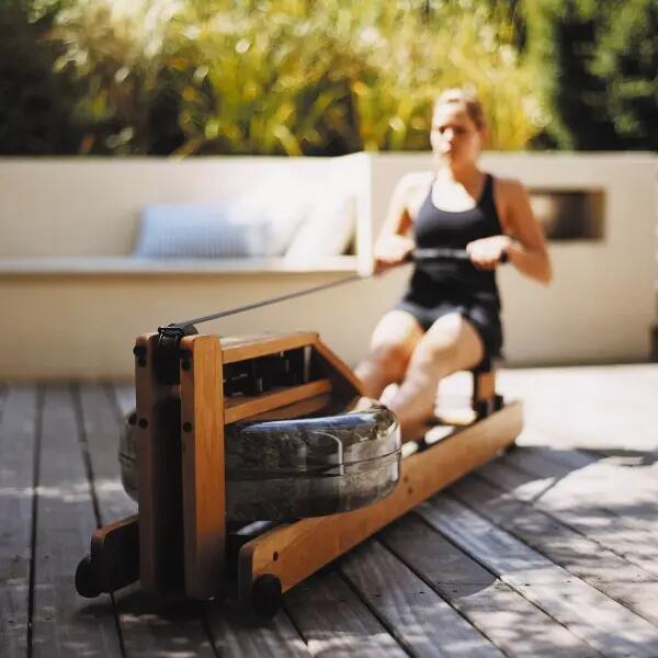 Roeitrainer - Thuisfitness - WaterRower - Inklapbaar - Kersenhout 7/8