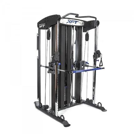 Station de musculation - XFT - 3D, poulies - 90 kg - Noir