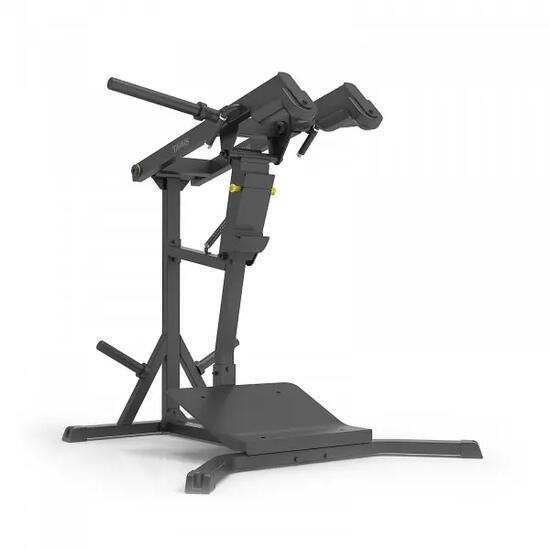 Machine à squats - Musculation - Leverage squat et mollets - Taurus IFP - Noir