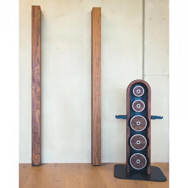 Squatrek - Krachttraining - NOHRD SquatRack - Opklapbaar - Eikenhout 8/10
