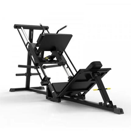 Hack squat et presse à jambes - Musculation - Taurus IFP - Réglable - Noir
