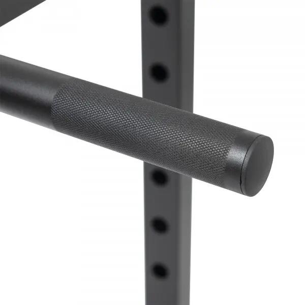 Barres de dips - Musculation - Taurus Power Cage - Réglables - Noires 4/6