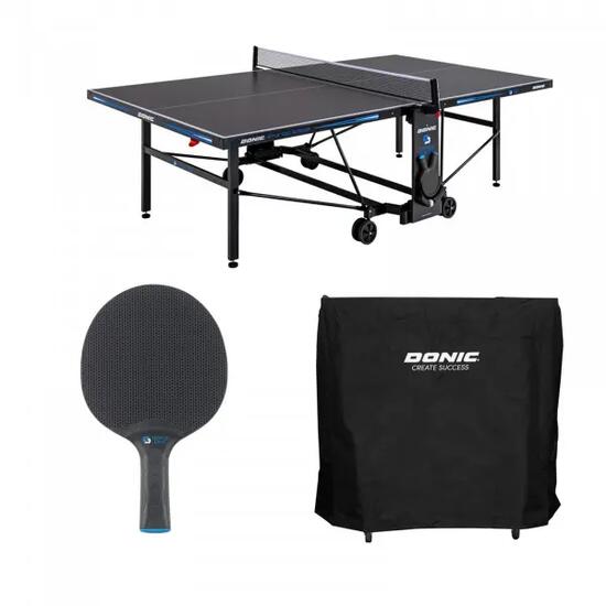 Table de ping-pong - Extérieur - Pliable - Donic Style 1000 - Grise