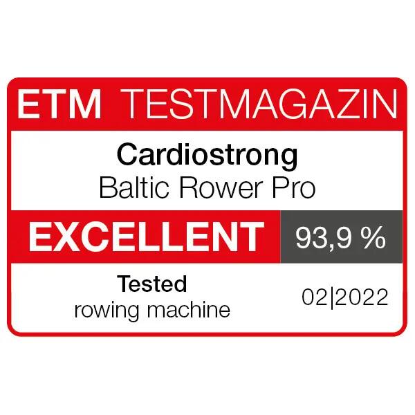 Wioślarz Wodny Cardiostrong Baltic Rower Pro 10/10