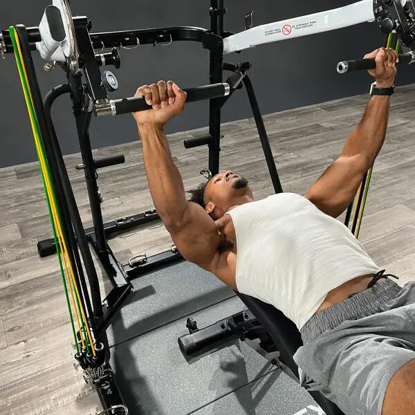 Station de musculation - Fitness - Taurus Flexicon - Réglable - Noir 2/10