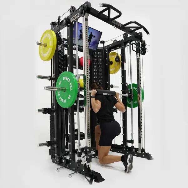 Krachtstation - Krachttraining - Force USA G15 - All-in-one - Zwart 8/10