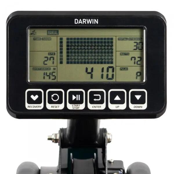 Roeitrainer - Darwin RM50 - Waterweerstand, LCD-display 3/6