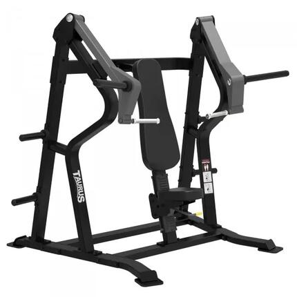 Appareil de musculation - Pectoraux - Presse inclinée - Taurus Sterling - Noir