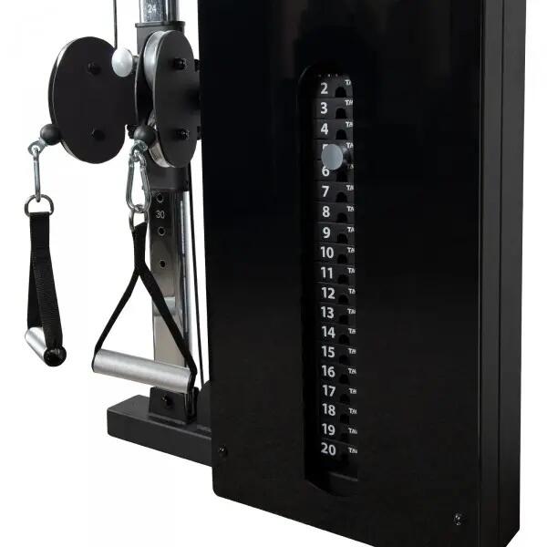 Krachtstation - Taurus Design Line Single Pulley - 67,5 kg - Spiegelend 5/9