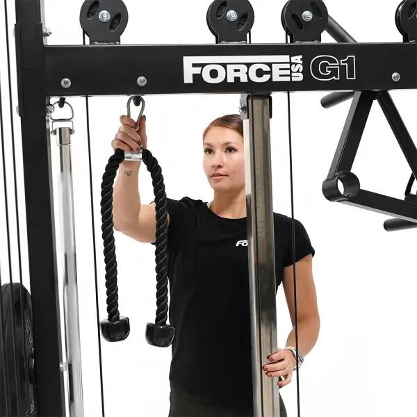 Krachtstation - Krachttraining - Force USA G1 - All-in-one - Zwart 9/10