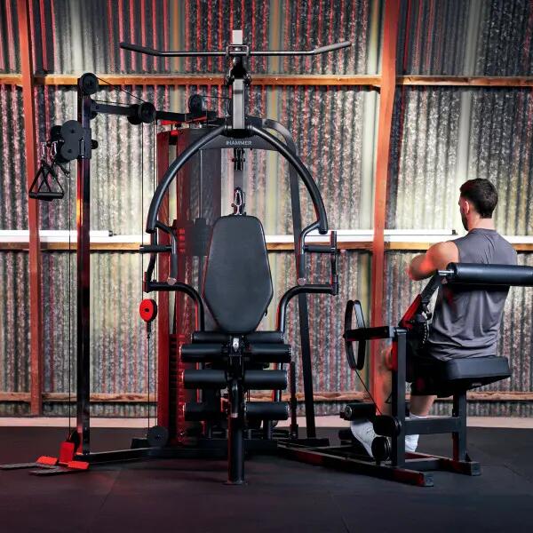 Krachtstation - Krachttraining - Hammer Autark 6600 - Zwart 10/10