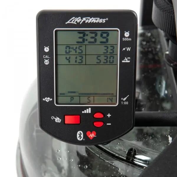 Roeitrainer - Thuisfitness - Inklapbaar, waterweerstand - Row HX - Bruin 7/8