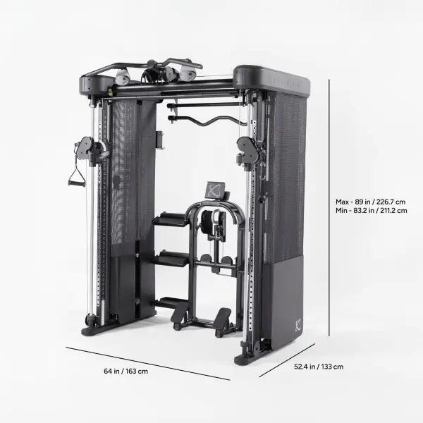Krachtstation - Krachttraining - FT2 Pro - Met accessoires en halterbank 8/10